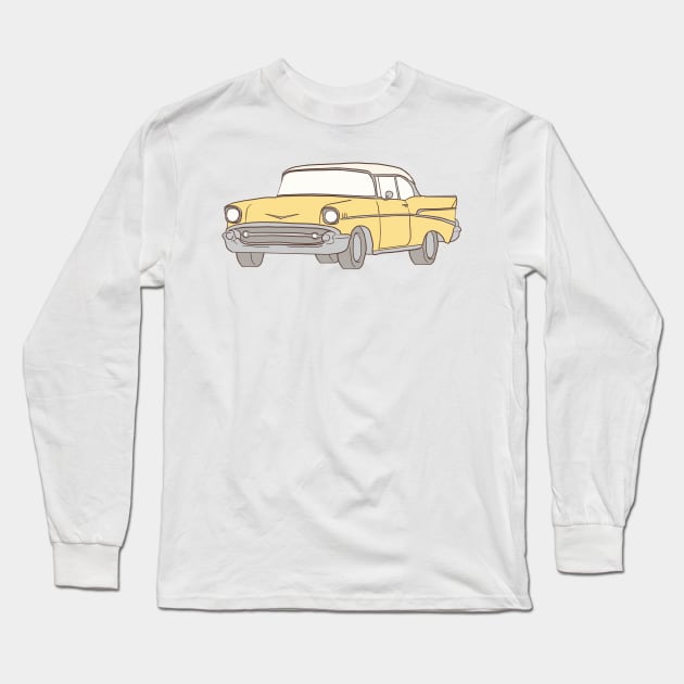 Show Cruiser - Yellow Long Sleeve T-Shirt by littlemoondance